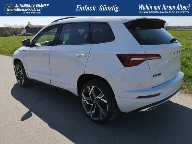 Skoda Karoq Sportline 2.0TDI DSG 4x4 AHK Matrix Pano Sound Leder 19 Zoll 