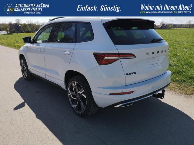 Skoda Karoq Sportline 2.0TDI DSG 4x4 AHK Matrix Pano Sound Leder 19 Zoll 