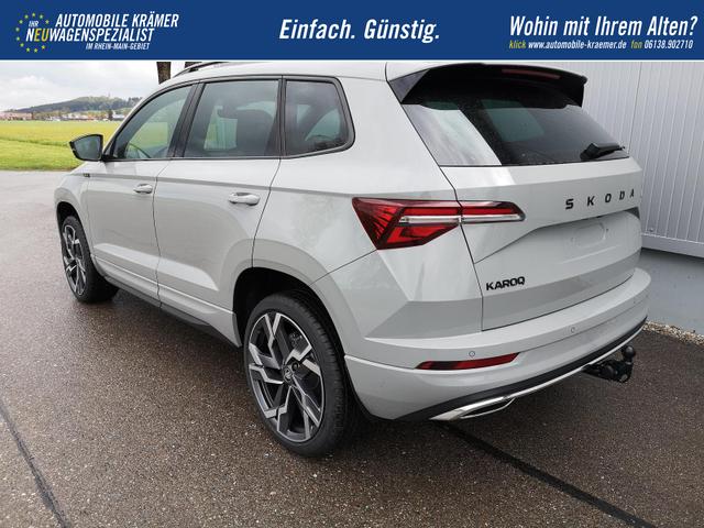 Skoda Karoq Sportline 2.0TDI DSG 4x4 AHK Matrix Leder 19 Zoll 