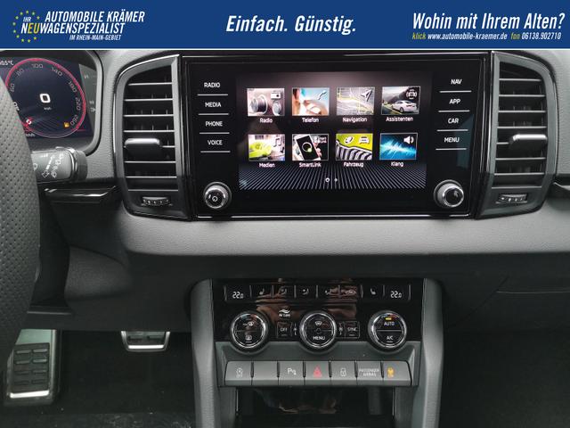 Skoda Karoq Sportline 2.0TDI DSG 4x4 AHK Matrix Leder 19 Zoll 
