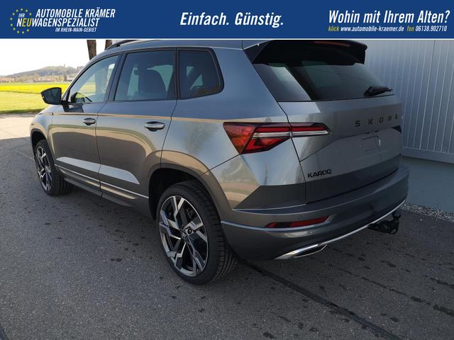 Skoda Karoq Sportline 2.0TSI DSG 4x4 ABT AHK Matrix Pano Sound Leder 19 Zoll 