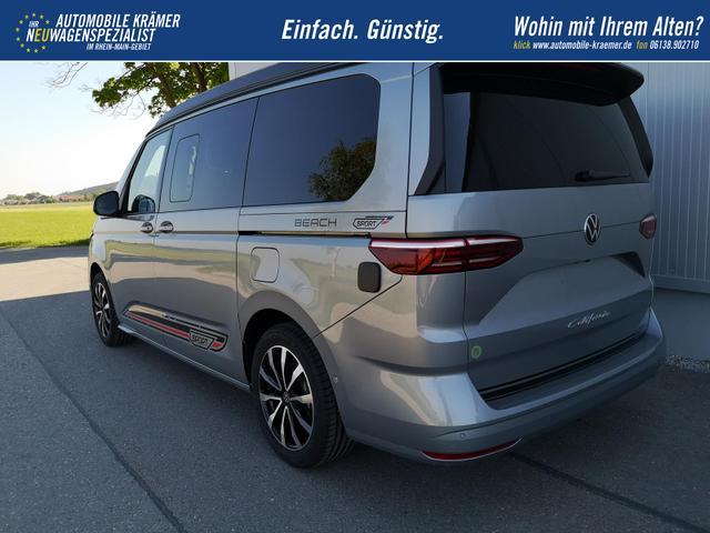 Volkswagen T7 California Beach Camper 2.0TSI DSG Sport Edition 8 Fach GV5 Komfort+ 