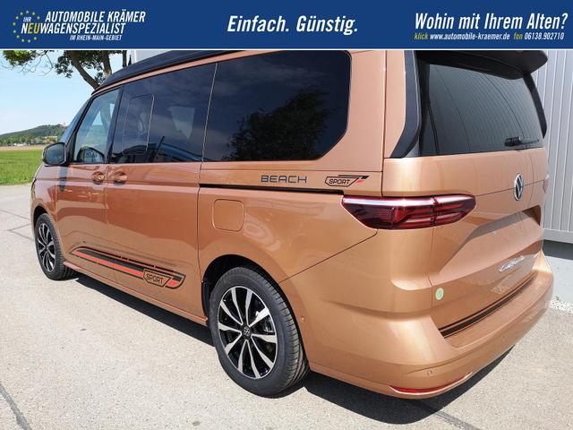 Volkswagen T7 California Beach 2.0TDI DSG Sport Edition 8 Fach GV5 Komfort+ 