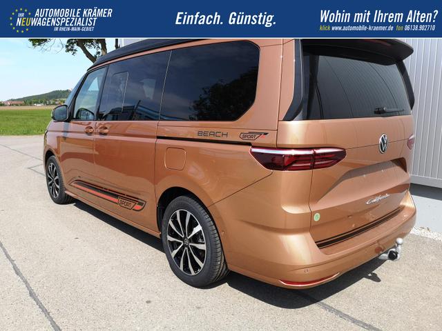 Volkswagen T7 California Beach 2.0TDI DSG Sport Edition 8 Fach GV5 Komfort+ 