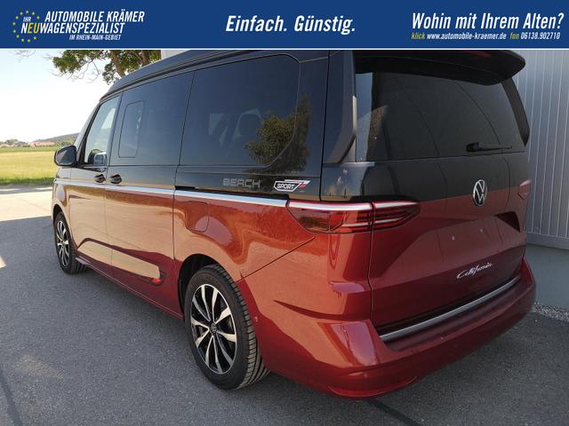 Volkswagen T7 California Beach 2.0TDI DSG Sport Edition 8 Fach GV5 Premium+ 