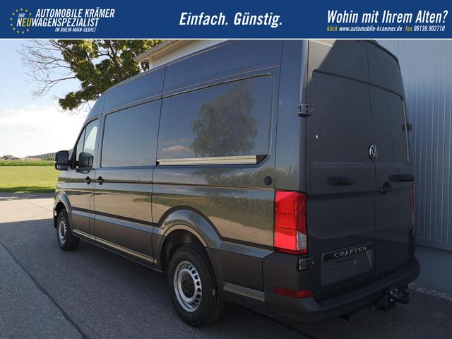 Volkswagen Crafter Kastenwagen Kasten 35 mittellang Hochdach FWD 2.0 TDI L3H3 2 Schiebet&uuml;ren AHK Kamera 270 Grad App PDC GRA 