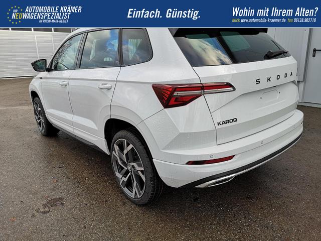 Skoda Karoq Sportline 2.0TDI DSG 4x4 AHK Matrix Leder 19 Zoll 