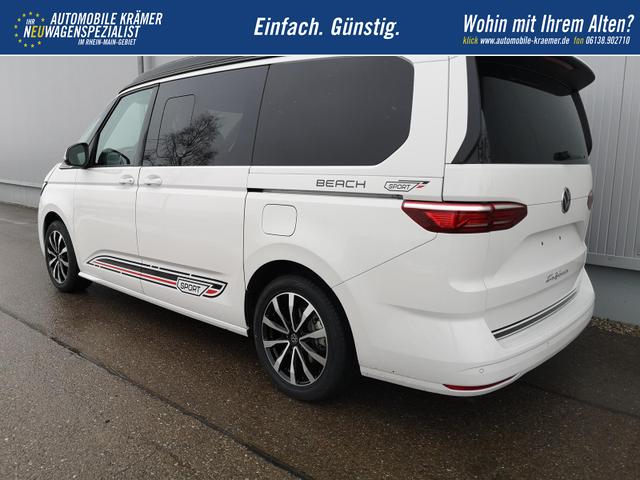 Volkswagen T7 California Beach Camper 2.0TSI DSG Sport Edition 8 Fach GV5 First 