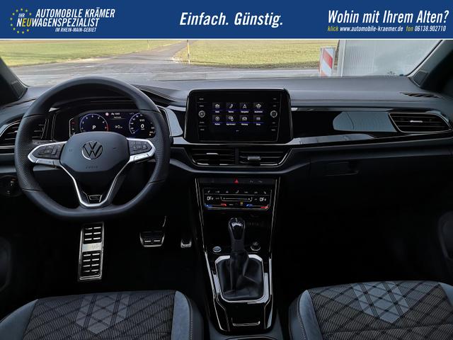 Volkswagen T-Roc R-Line 1.5TSI DSG AHK Pano ACC 19 Zoll schwarz 
