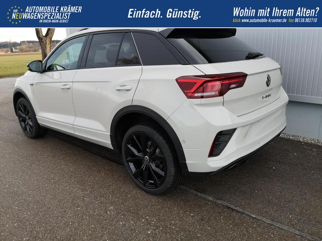 Volkswagen T-Roc R-Line 1.5TSI DSG AHK Pano ACC 19 Zoll schwarz 