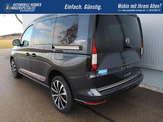 Volkswagen Caddy Basis 1.5TSI Sport Edition ACC Kam GV5 App AHK Reling 