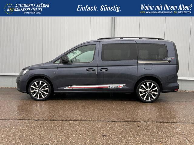 Volkswagen Caddy Maxi Basis 2.0TDI DSG Sport Edition ACC Kam GV5 App AHK Reling 