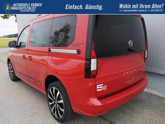 Volkswagen Caddy Basis 1.5TSI Sport Edition ACC Kam GV5 App AHK Reling 