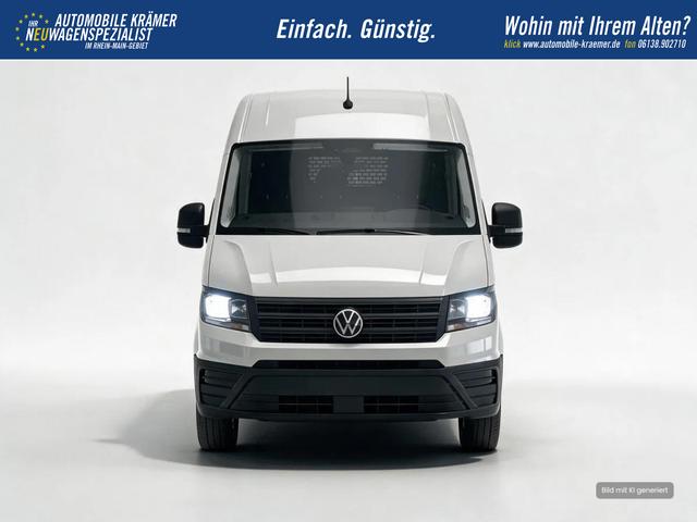 Volkswagen Crafter Kastenwagen 35 mittellang Hochdach FWD L3H3 AHK Kamera 3 Sitzer GV5 APP 