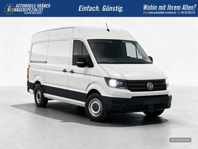 Volkswagen Crafter Kastenwagen 35 mittellang Hochdach FWD DSG L3H3 AHK Kamera 3 Sitzer GV5 APP 