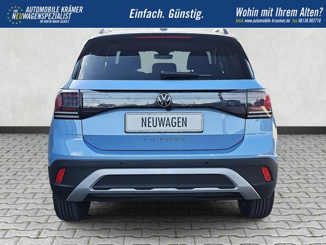 Volkswagen T-Cross 1.0 TSI 85 kW Life DSG Kessy AHK 17Z Kamera 