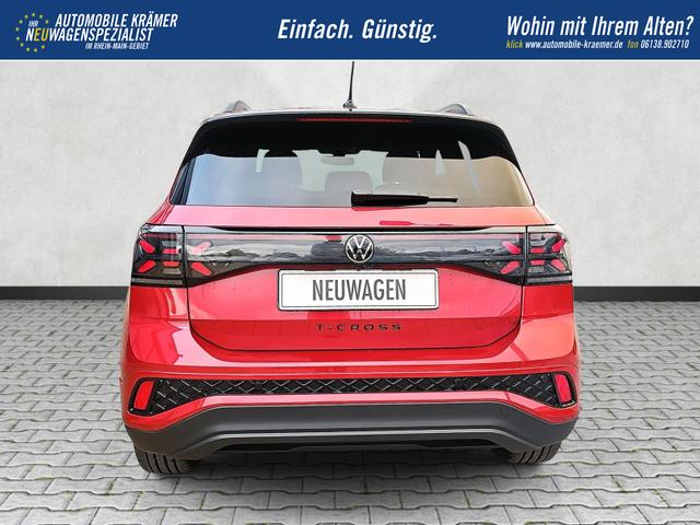 Volkswagen T-Cross 1.0 TSI 85 kW R-Line DSG Black Style / Navi 
