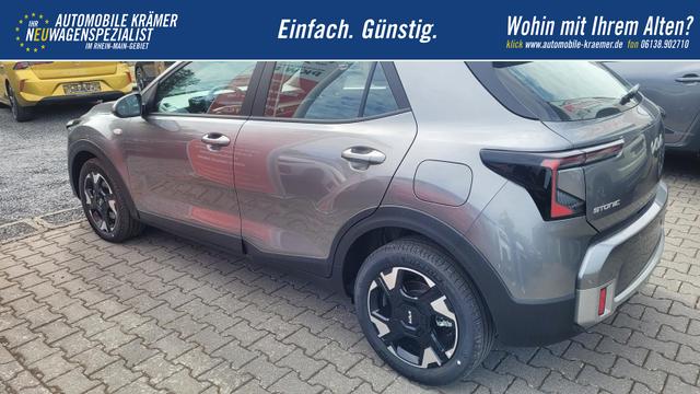 Kia Stonic Silver AT*Navi*Shzg*Lhzg*PDCv+h*Cam*16Zoll*LED 