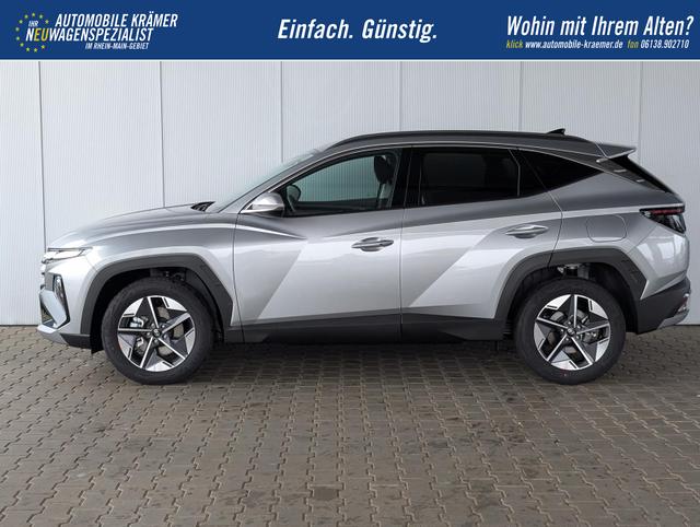 Hyundai TUCSON E-Motion 1.6 T-GDi 2WD 48V DCT / ACC Sitz + Lenkradheizung LED Navi PDC V&H Kamera Alu 18" 