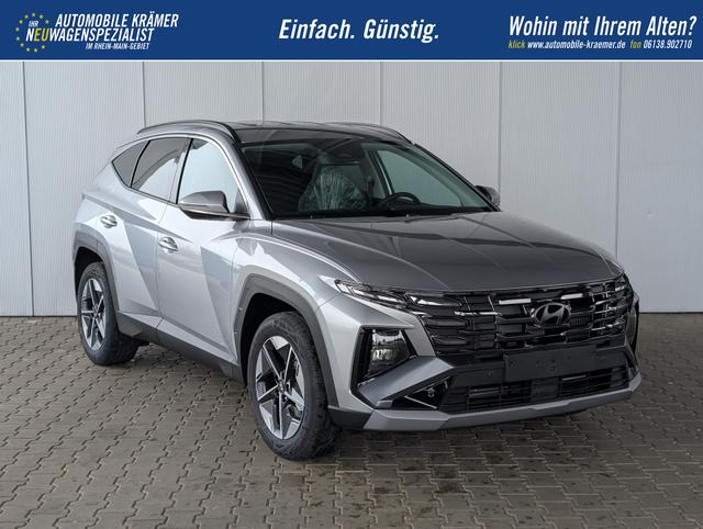 Hyundai TUCSON E-Motion 1.6 T-GDi 2WD 48V DCT / ACC Sitz + Lenkradheizung LED Navi PDC V&H Kamera Alu 18" 