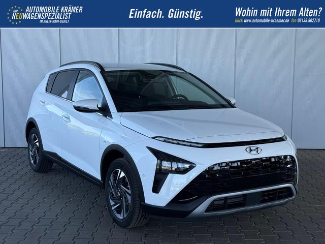 Hyundai BAYON Premium 1.0 T-GDI mHev / Bose Navi Keyless Klimaautom. LED Sitz & Lenkr.Heiz./ PDC V.&H. + Kamera 