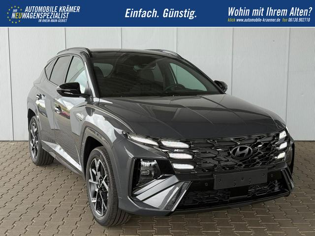 Hyundai TUCSON N-Line 1.6 T-GDI 4WD HEV / Panoramadach 4x Shz ACC Head-Up Krell-Soundsystem E-Klappe Matrix-LED E-Sitze Alu 19" 