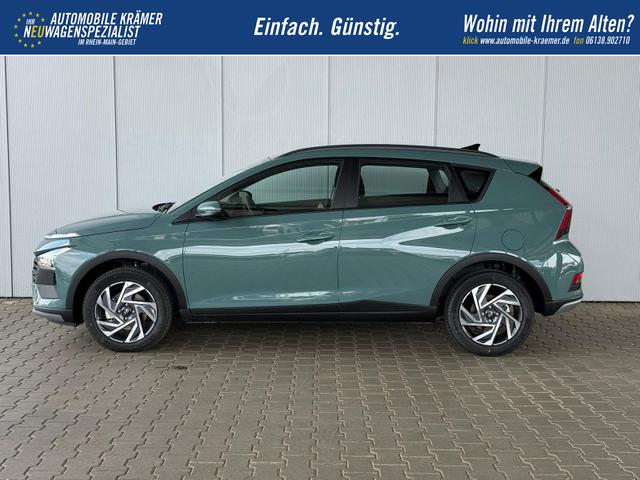 Hyundai BAYON Wave 1.2 MPI / Sitz & Lenkradheizung Navi R&uuml;ckfahrkamera Tempomat Alu 16" 