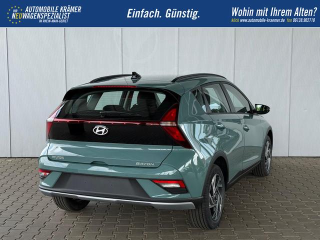 Hyundai BAYON Wave 1.2 MPI / Sitz & Lenkradheizung Navi R&uuml;ckfahrkamera Tempomat Alu 16" 