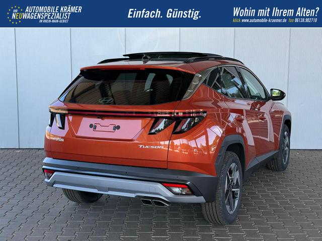 Hyundai TUCSON E-Motion 1.6 T-GDI 2WD / Panoramadach Sitz + Lenkradheizung LED Navi PDC V&H Kamera Alu 18" 