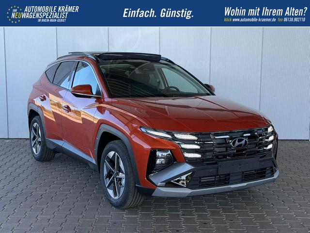Hyundai TUCSON E-Motion 1.6 T-GDI 2WD / Panoramadach Sitz + Lenkradheizung LED Navi PDC V&H Kamera Alu 18" 