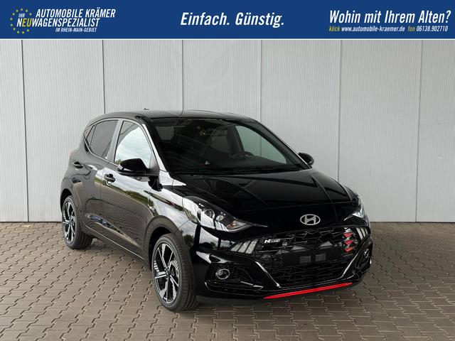 Hyundai i10 1.0 T-GDI 90 PS 5MT N Line 5 Sitzer / Navi Sitz + Lenkradheizung Klimaautomatik Einparkhilfe H Kamera 
