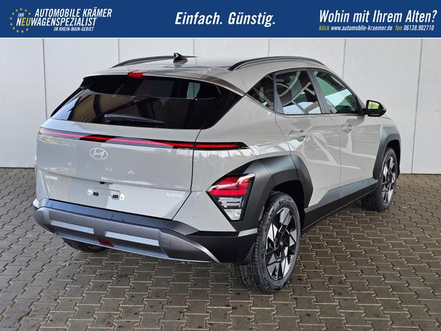 Hyundai KONA Premium 1.6 GDI 2WD HEV DCT / Pano - Schiebedach LED Sitz + Lenkradheizung ACC Alu 18" 