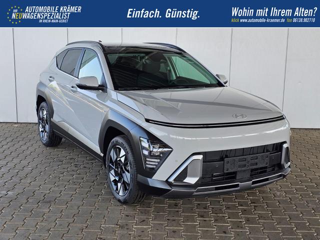 Hyundai KONA Premium 1.6 GDI 2WD HEV DCT / Pano - Schiebedach LED Sitz + Lenkradheizung ACC Alu 18" 