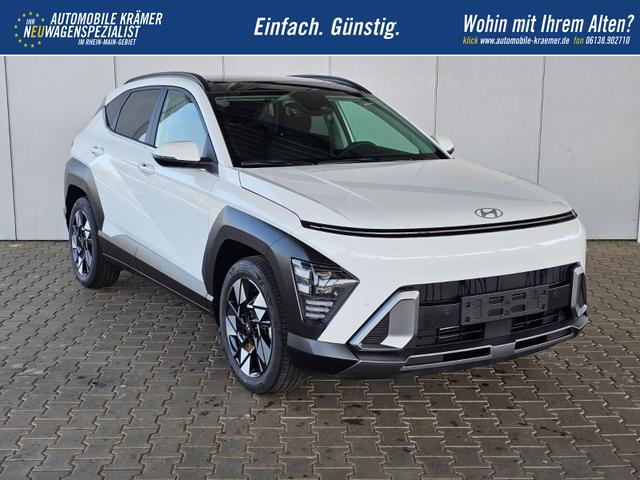 Hyundai KONA Premium 1.6 GDI 2WD HEV DCT / Pano - Schiebedach LED Sitz + Lenkradheizung ACC Alu 18" 