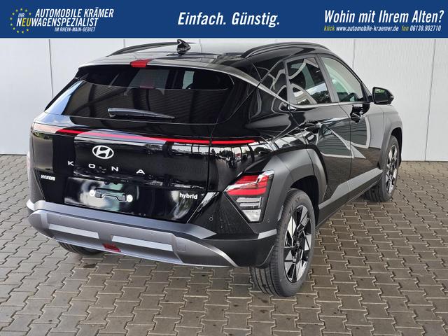 Hyundai KONA Trend 1.6 GDI 2WD HEV / Navi 360&deg; Kam. ACC Keyless Entry Shz vorne + Lenkradheizung LED Alu 18" 