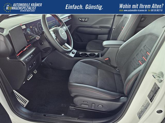 Hyundai KONA N-Line 1.6 GDI 2WD HEV / 360&deg; Kam. 4x Shz Sitzbel&uuml;ftung ACC Fahrersitz Memory BOSE-Soundsystem Alu 18" 