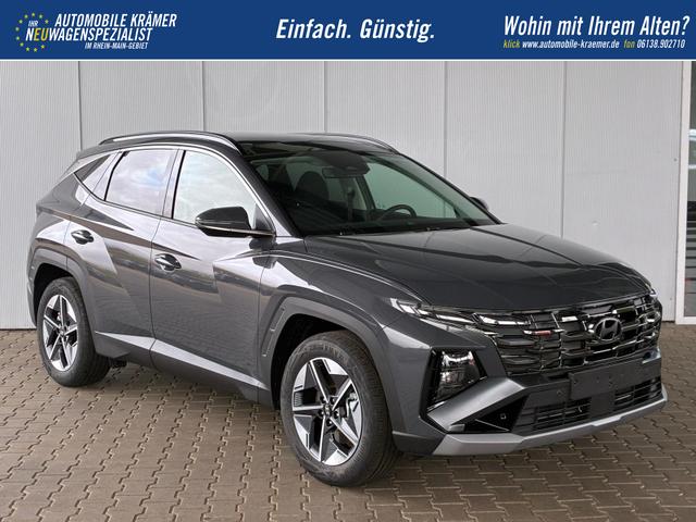 Hyundai TUCSON E-Motion 1.6 T-GDI 2WD 48V DCT / Panoramadach ACC Sitz + Lenkradheizung LED Navi PDC V&H Kamera Alu 18" 
