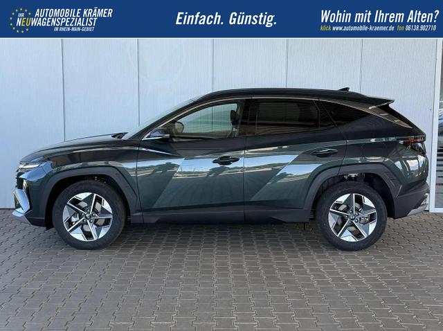 Hyundai TUCSON E-Motion 1.6 T-GDi 2WD 48V DCT / ACC Sitz + Lenkradheizung LED Navi PDC V&H Kamera Alu 18" 