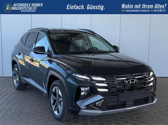 Hyundai TUCSON E-Motion 1.6 T-GDi 2WD 48V DCT / ACC Sitz + Lenkradheizung LED Navi PDC V&H Kamera Alu 18" 