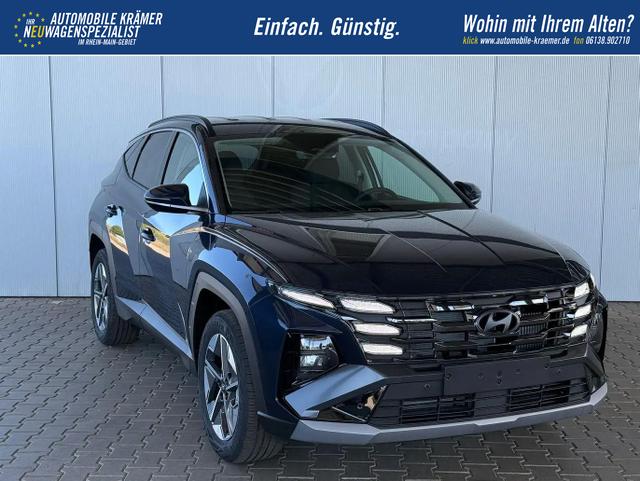 Hyundai TUCSON E-Motion 1.6 T-GDi 2WD 48V DCT / ACC Sitz + Lenkradheizung LED Navi PDC V&H Kamera Alu 18" 