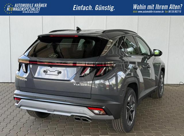 Hyundai TUCSON E-Motion 1.6 T-GDi 2WD 48V DCT / ACC Sitz + Lenkradheizung LED Navi PDC V&H Kamera Alu 18" 