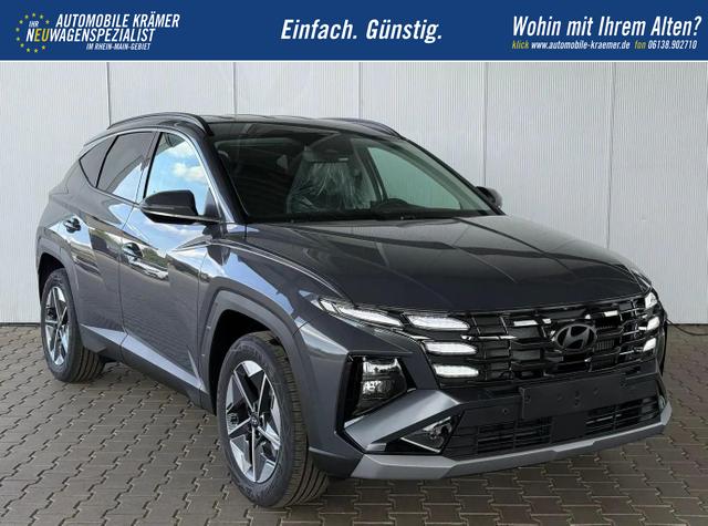 Hyundai TUCSON E-Motion 1.6 T-GDi 2WD 48V DCT / ACC Sitz + Lenkradheizung LED Navi PDC V&H Kamera Alu 18" 