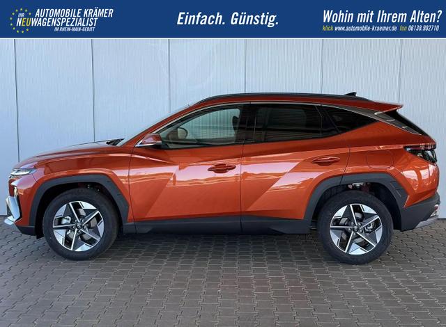 Hyundai TUCSON E-Motion 1.6 T-GDi 2WD 48V DCT / ACC Sitz + Lenkradheizung LED Navi PDC V&H Kamera Alu 18" 
