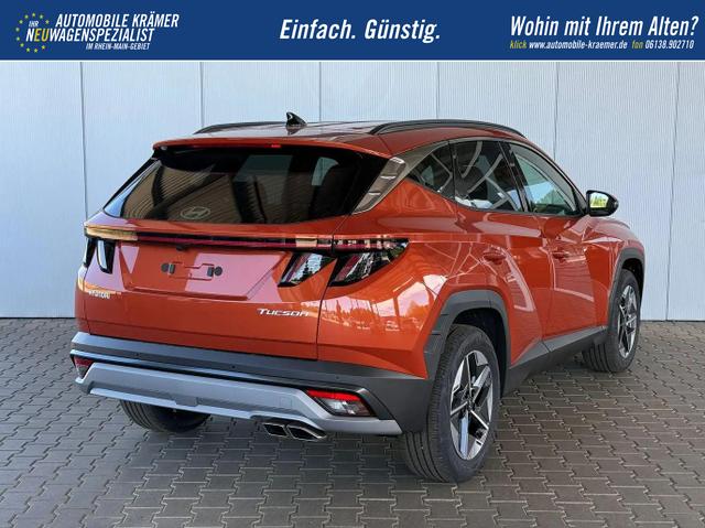 Hyundai TUCSON E-Motion 1.6 T-GDi 2WD 48V DCT / ACC Sitz + Lenkradheizung LED Navi PDC V&H Kamera Alu 18" 