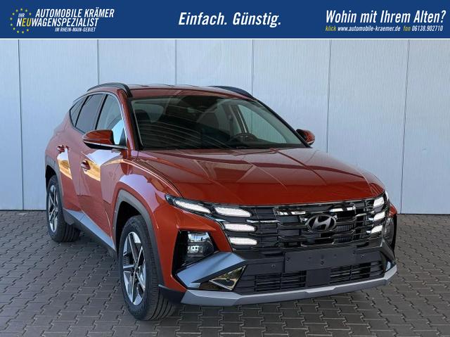 Hyundai TUCSON E-Motion 1.6 T-GDi 2WD 48V DCT / ACC Sitz + Lenkradheizung LED Navi PDC V&H Kamera Alu 18" 