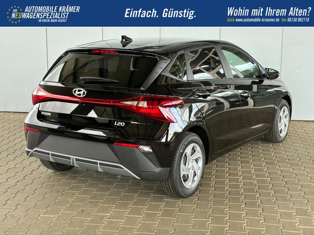 Hyundai i20 E-Motion 1.2 MPI / Sitz + Lenkradheizung Navi Tempomat Carplay R&uuml;ckfahrkamera 