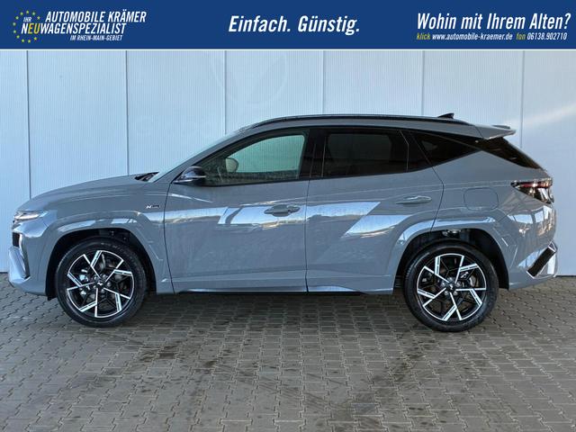 Hyundai TUCSON N-Line 1.6 T-GDI 4WD HEV / Panoramadach 4x Shz ACC Head-Up Krell-Soundsystem E-Klappe Matrix-LED E-Sitze Alu 19" 