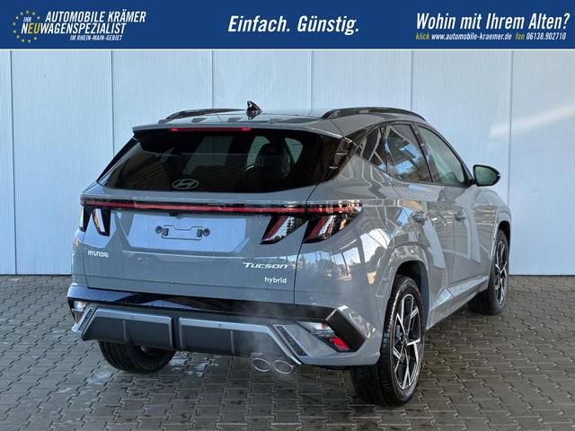 Hyundai TUCSON N-Line 1.6 T-GDI 4WD HEV / Panoramadach 4x Shz ACC Head-Up Krell-Soundsystem E-Klappe Matrix-LED E-Sitze Alu 19" 