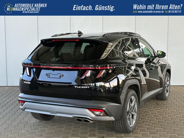 Hyundai TUCSON E-Motion 1.6 T-GDI 2WD 48V DCT / Panoramadach ACC Sitz + Lenkradheizung LED Navi PDC V&H Kamera Alu 18" 