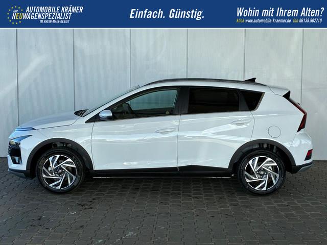Hyundai BAYON Premium 1.2 MPI / Navi Sitz + Lenkradheizung R&uuml;ckfahrkamera Tempomat Klimaautomatik Alu 16" 